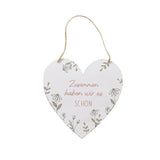 Schild Kamille Herz - WohnSinn