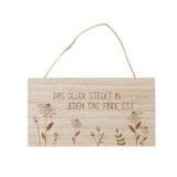 Schild Kamille Rechteck - WohnSinn