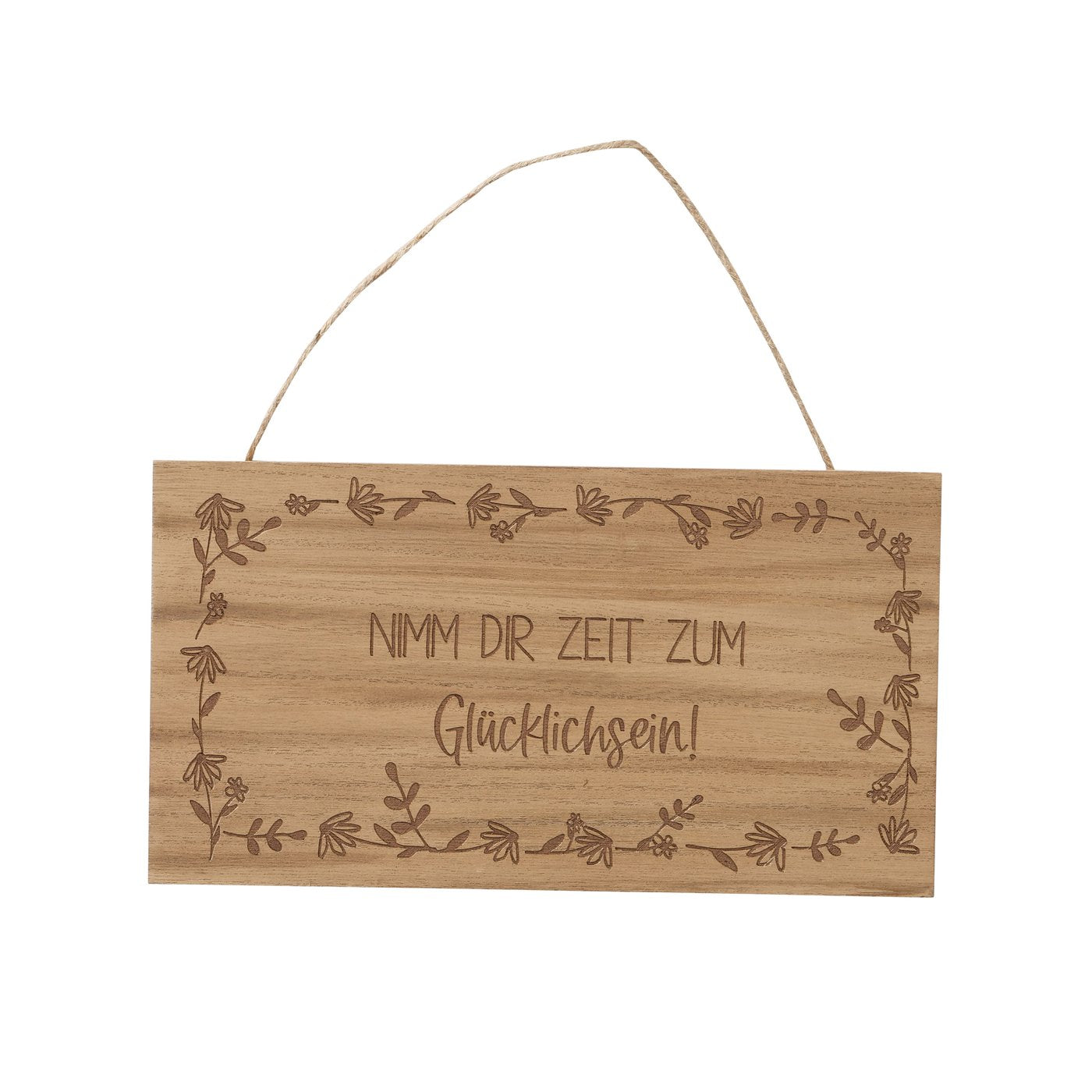 Schild Kamille Rechteck - WohnSinn