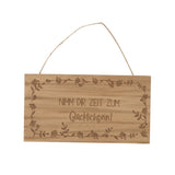 Schild Kamille Rechteck - WohnSinn