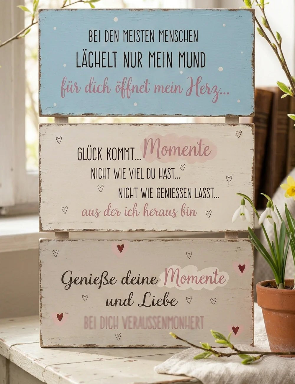 Schild "Menschen" – Nahaufnahme Materialdetail