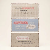 Schild "Motivation" – Produktansicht frontal