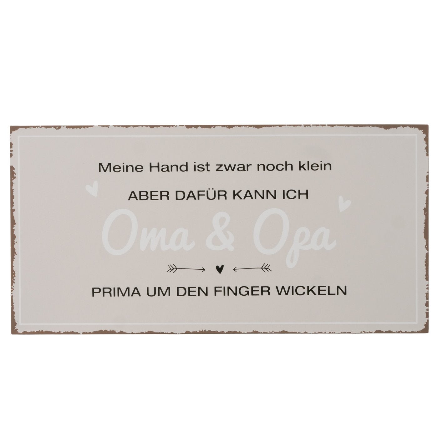 Schild "Oma und Opa" - WohnSinn