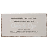 Schild "Oma und Opa" - WohnSinn