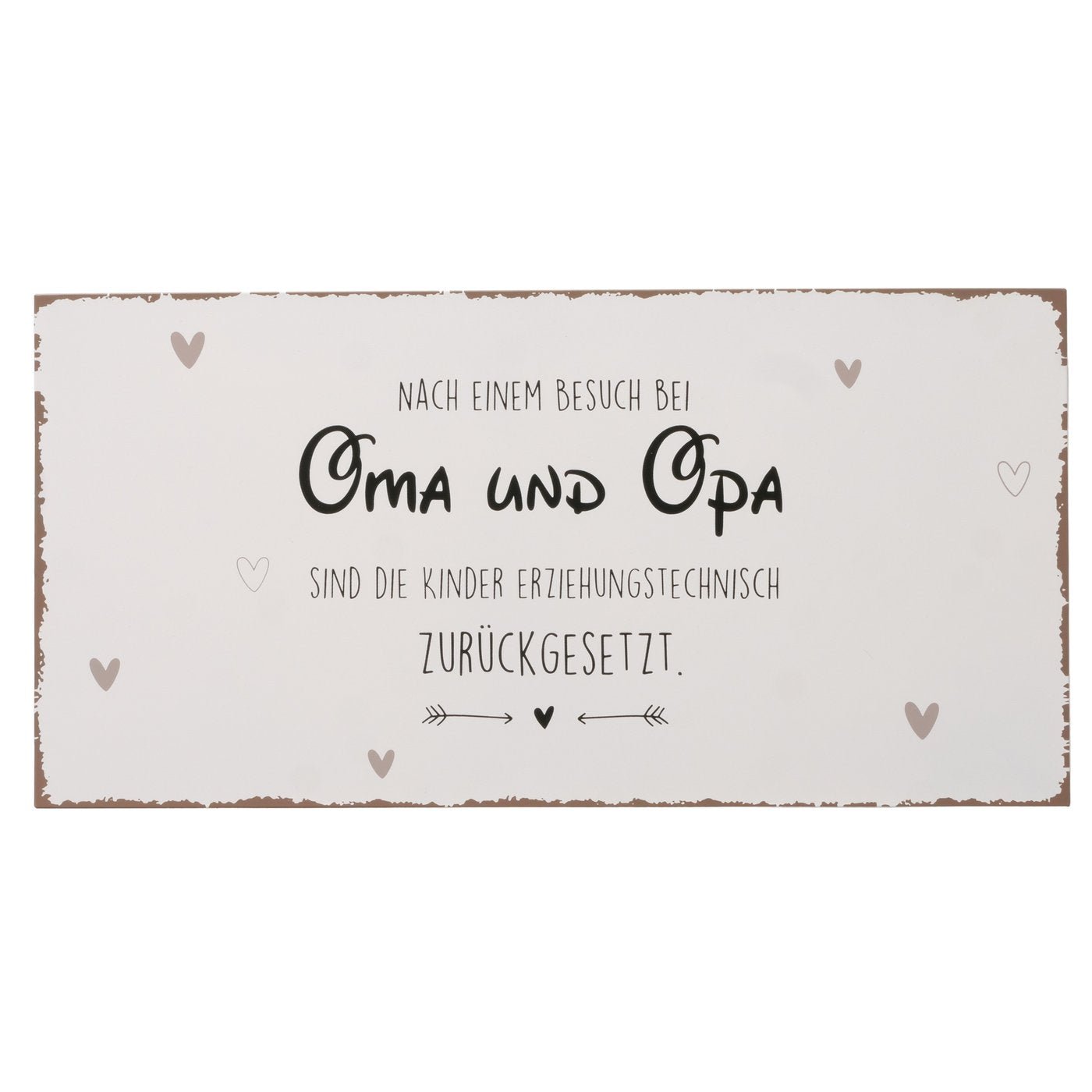Schild "Oma und Opa" - WohnSinn