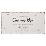 Schild "Oma und Opa" - WohnSinn