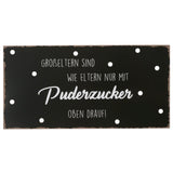 Schild "Oma und Opa" - WohnSinn