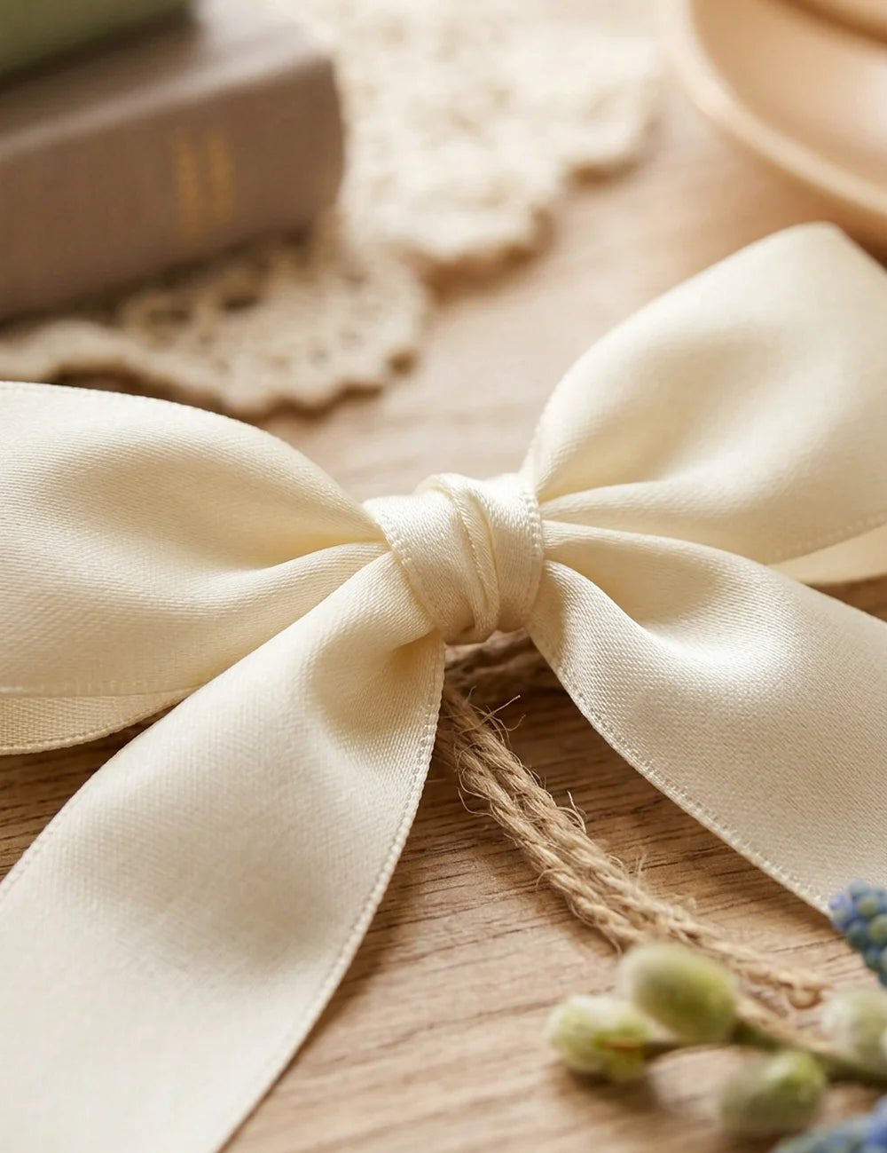 Schleife Frederikke – Nahaufnahme Materialdetail