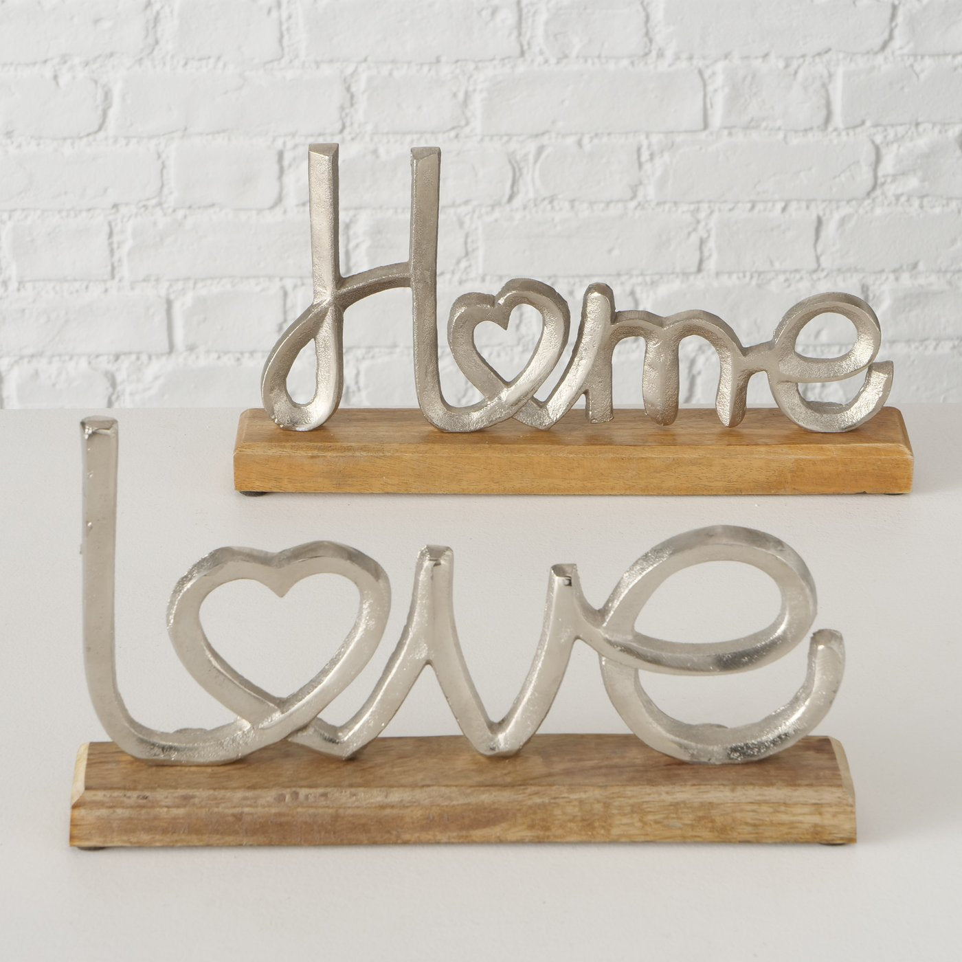 Schriftzug Love Home - WohnSinn
