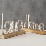 Schriftzug Love Home - WohnSinn