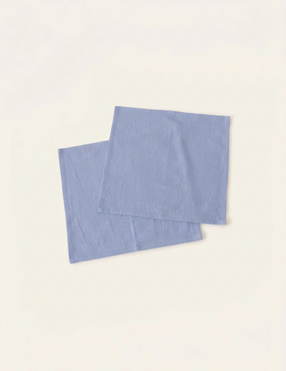 Servietten Lenea Hellblau 2tlg. – Produktansicht frontal