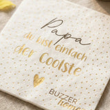 Servietten Parents – Nahaufnahme Materialdetail