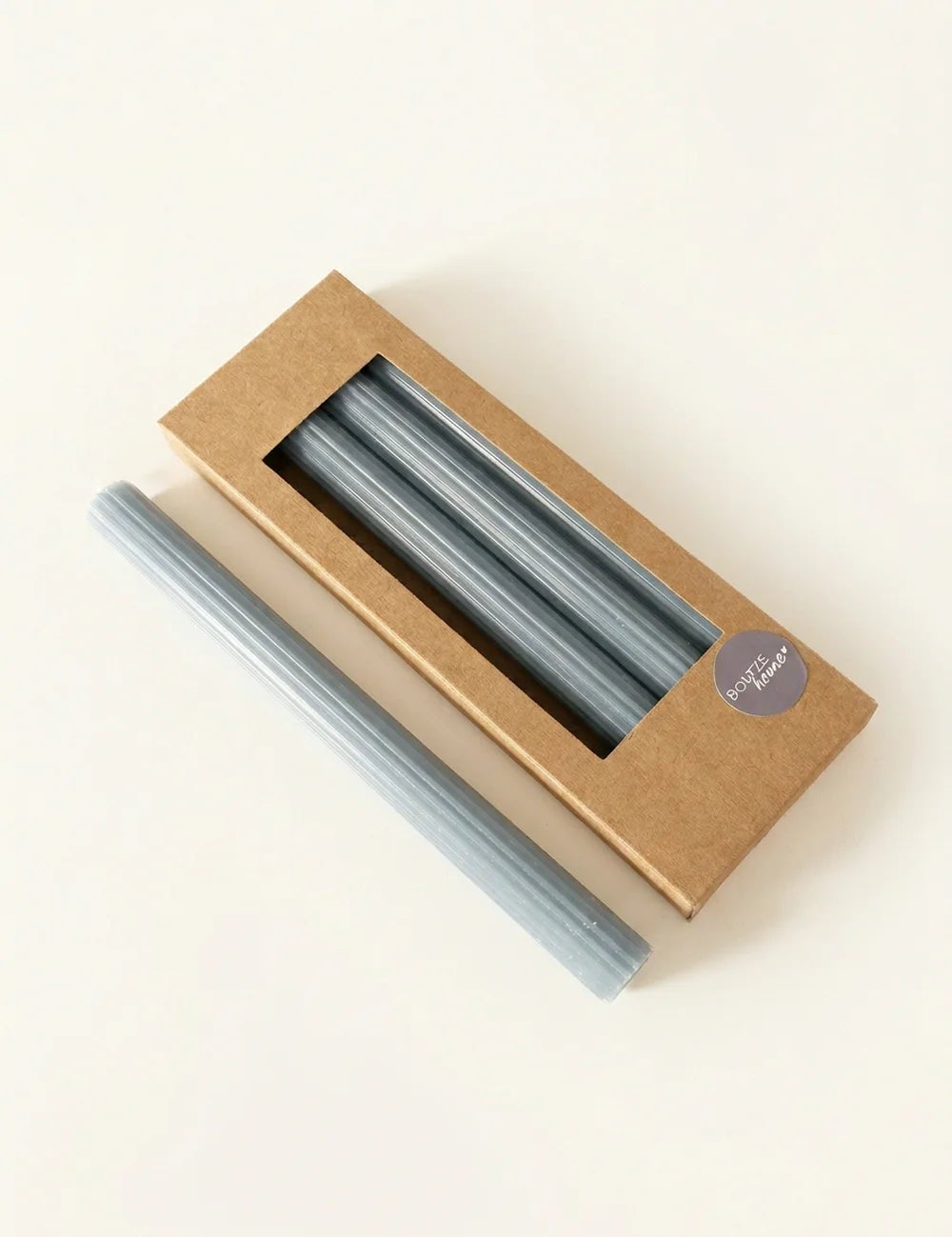 Stabkerze Classic Blau – Produktansicht frontal