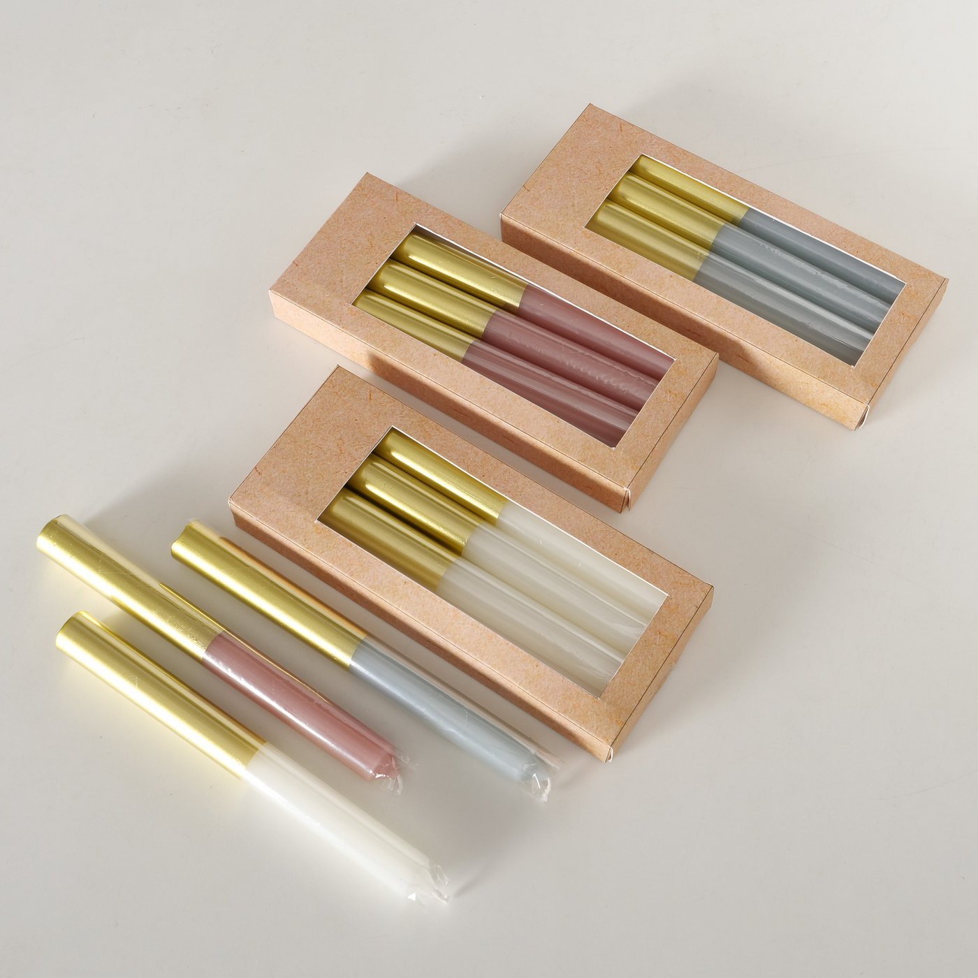 Stabkerze Dip Gold - WohnSinn