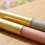 Stabkerze Dip Gold – Nahaufnahme Materialdetail
