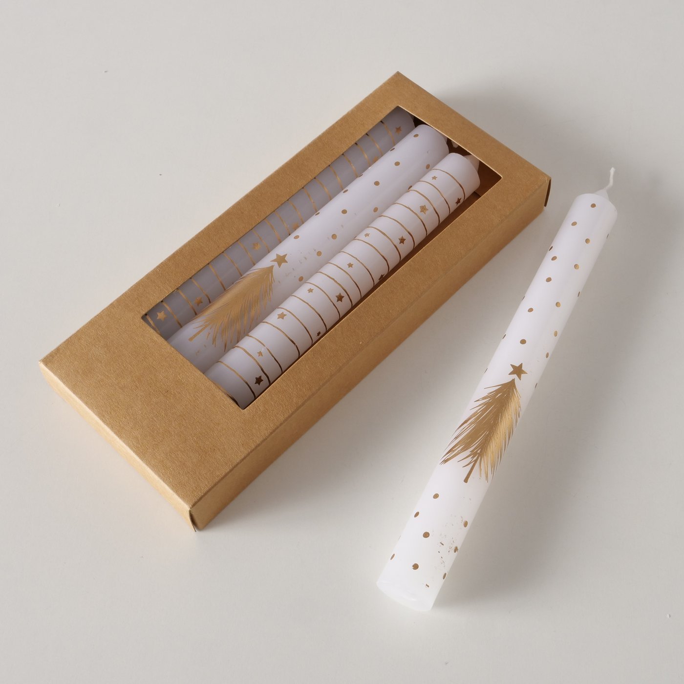 Stabkerze Livia 4tlg. - WohnSinn