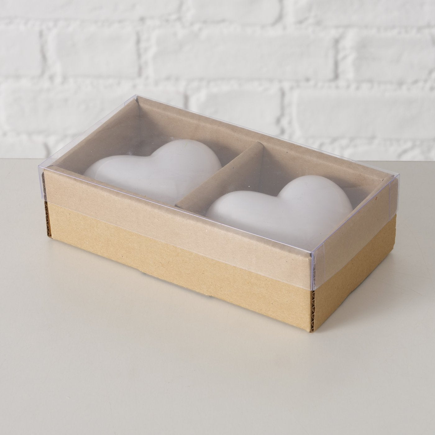 Streuer Heart weiß 2tlg. - WohnSinn