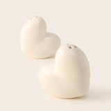 Streuer Heart weiß 2tlg. – Produktansicht frontal