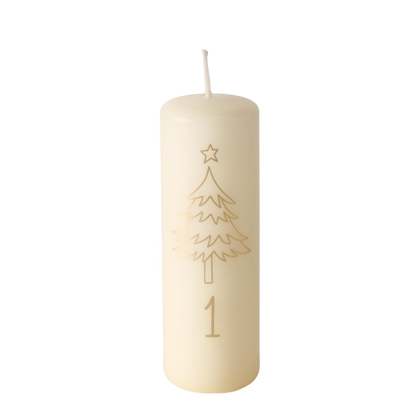 Stumpenkerzen Advent, 4tlg. - WohnSinn