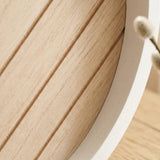 Tablett Herzform – Nahaufnahme Materialdetail