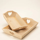 Tablett m. Herzgriffen – Produktansicht frontal