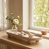 Tablett Manon Beige – in Gruppenarrangement dekoriert