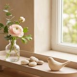 Tablett Manon Beige – Ansicht von der Seite