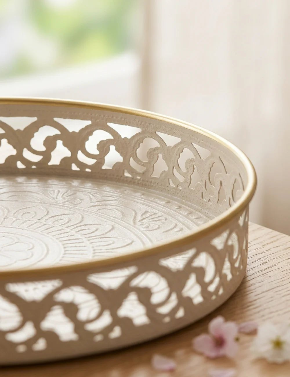 Tablett Marques – Nahaufnahme Materialdetail