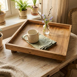 Tablett Zelda – dekoriert im Wohnambiente