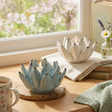 Teelichthalter Lotus – Produktansicht frontal