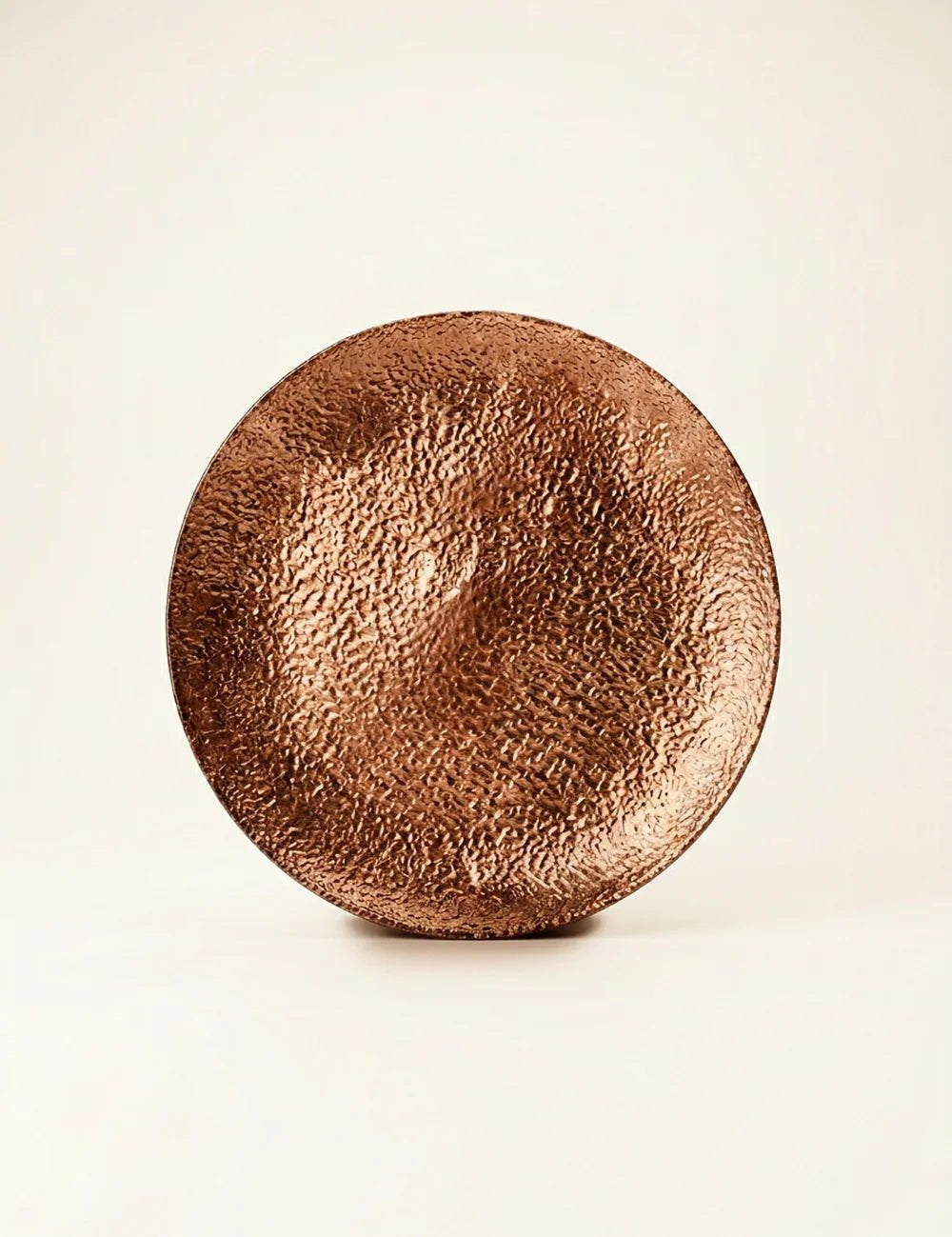 Teller Maroni Rosegold – Produktansicht frontal