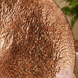 Teller Maroni Rosegold – Nahaufnahme Materialdetail