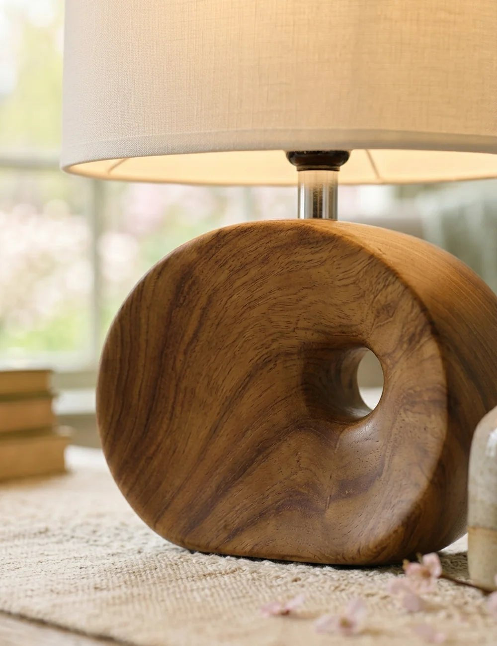 Tischleuchte Oakville – Nahaufnahme Materialdetail