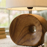 Tischleuchte Oakville – Nahaufnahme Materialdetail