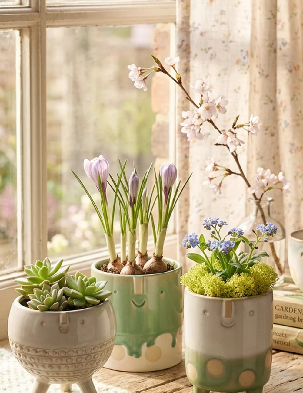 Übertopf Adelita – Ansicht von der Seite