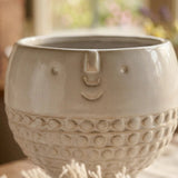 Übertopf Adelita – Nahaufnahme Materialdetail