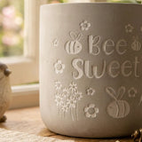 Übertopf Honey – Nahaufnahme Materialdetail