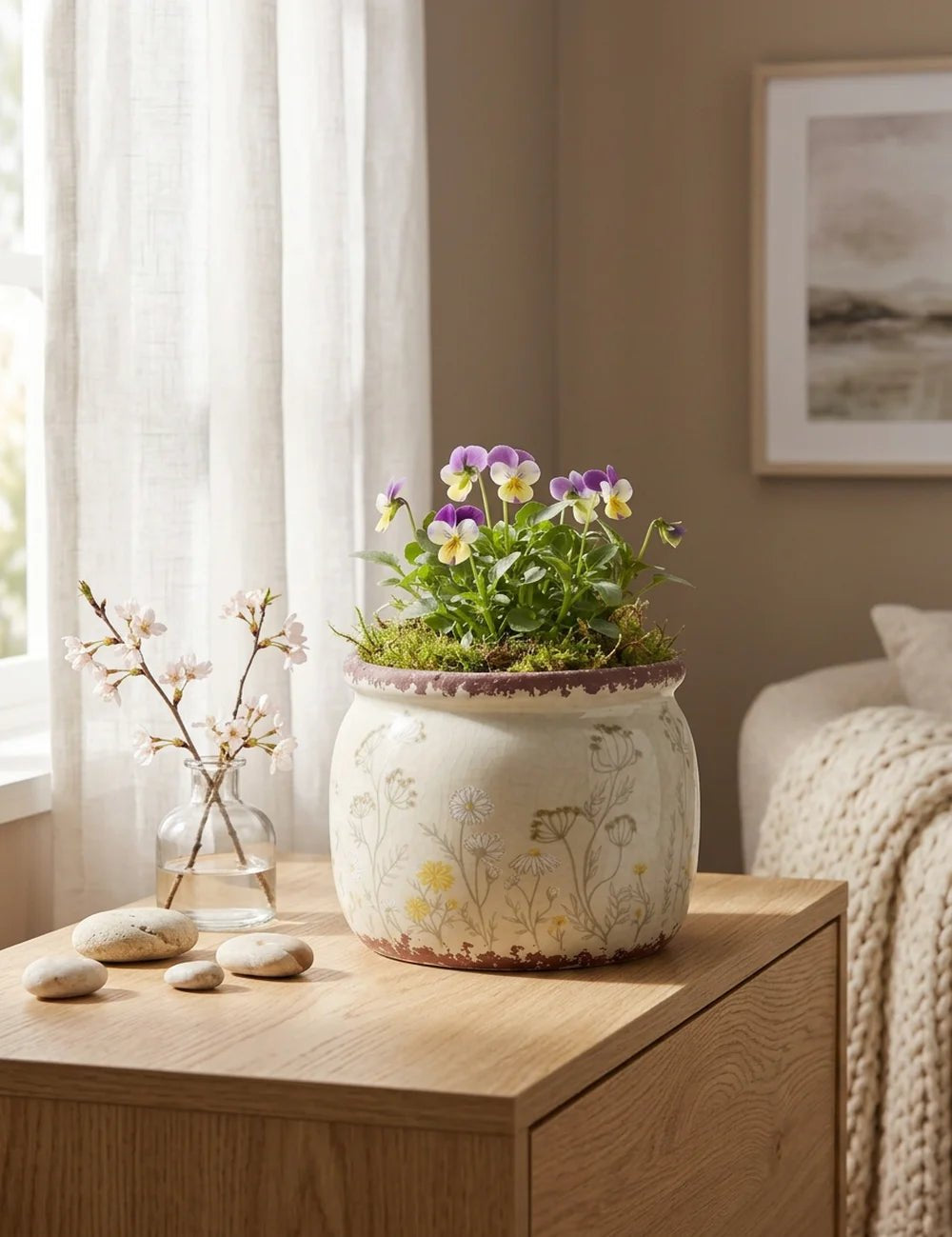 Übertopf Meadow – Produktansicht frontal