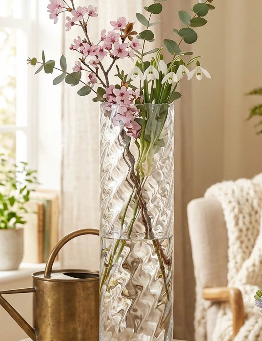 Vase Bila groß – Ansicht von der Seite