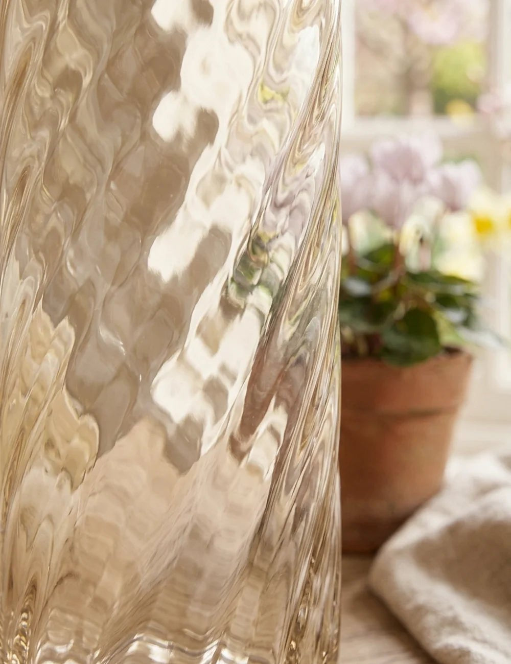 Vase Bila groß – Nahaufnahme Materialdetail