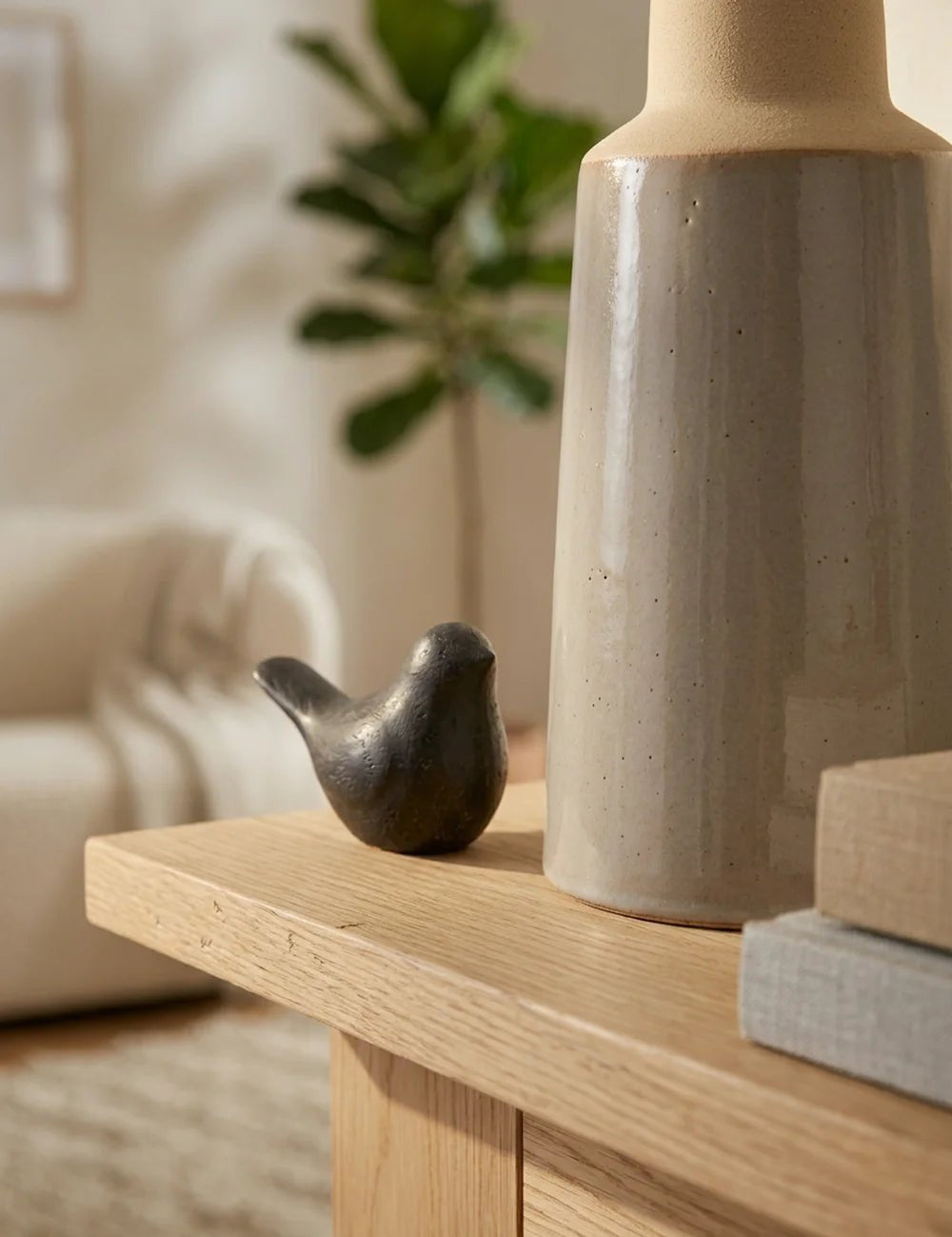 Vase Catrinia 19 cm – Nahaufnahme Materialdetail