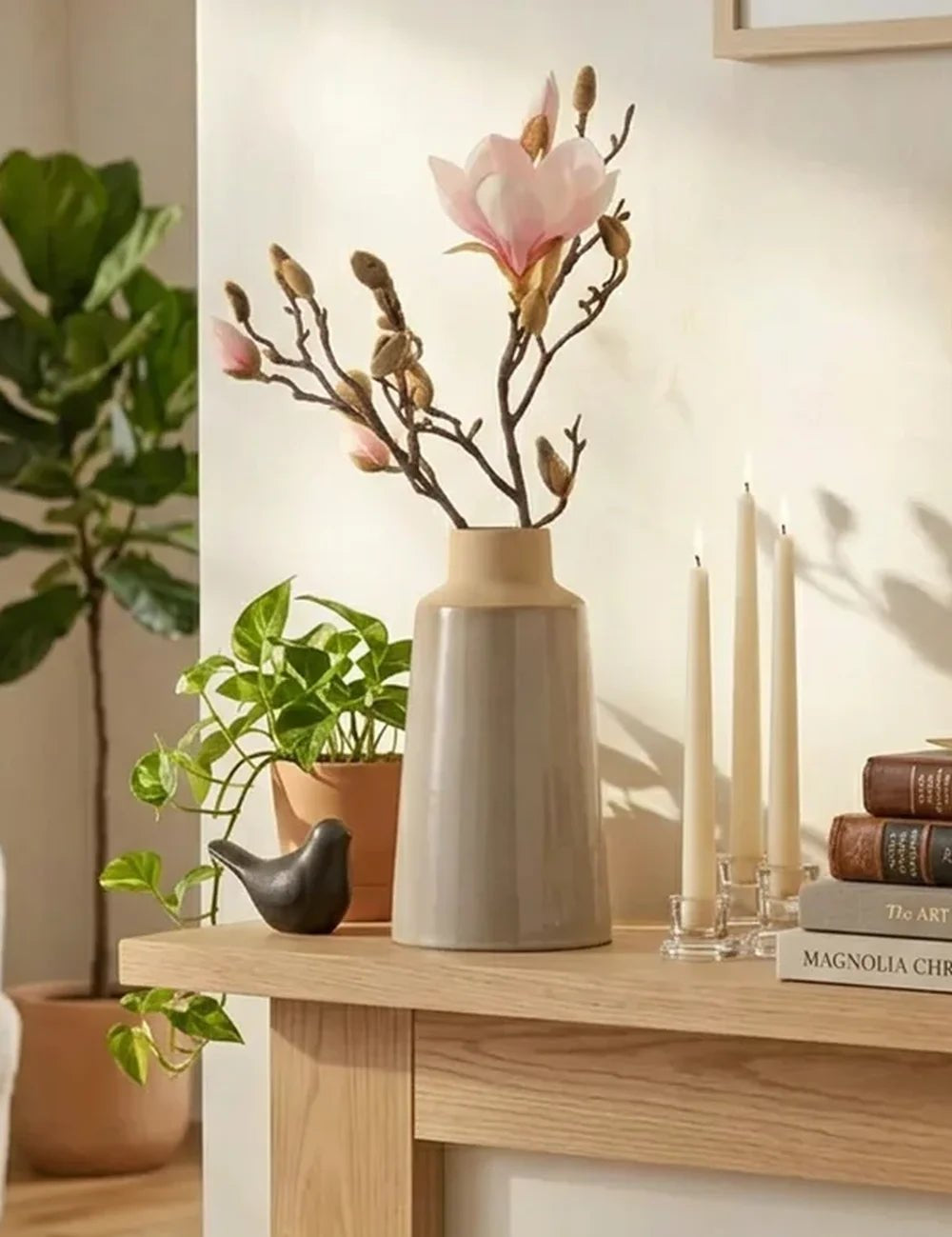 Vase Catrinia 19 cm – Ansicht von der Seite