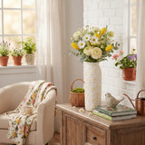 Vase Daisy – in Gruppenarrangement dekoriert