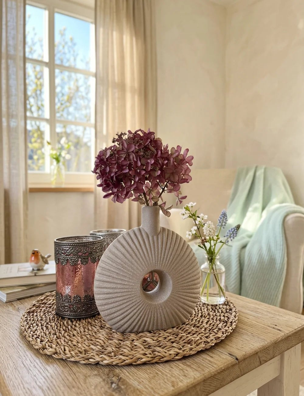 Vase Daniela, rund - WohnSinn