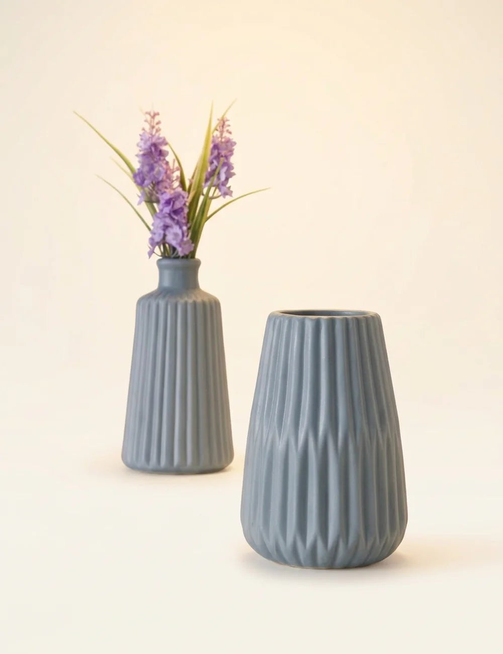 Vase Esko Blau – Produktansicht frontal