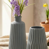 Vase Esko Blau – Ansicht von der Seite