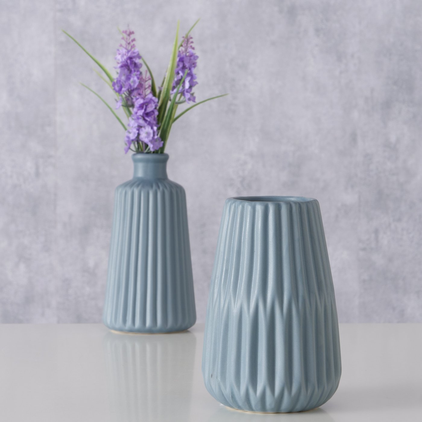 Vase Esko Blau - WohnSinn