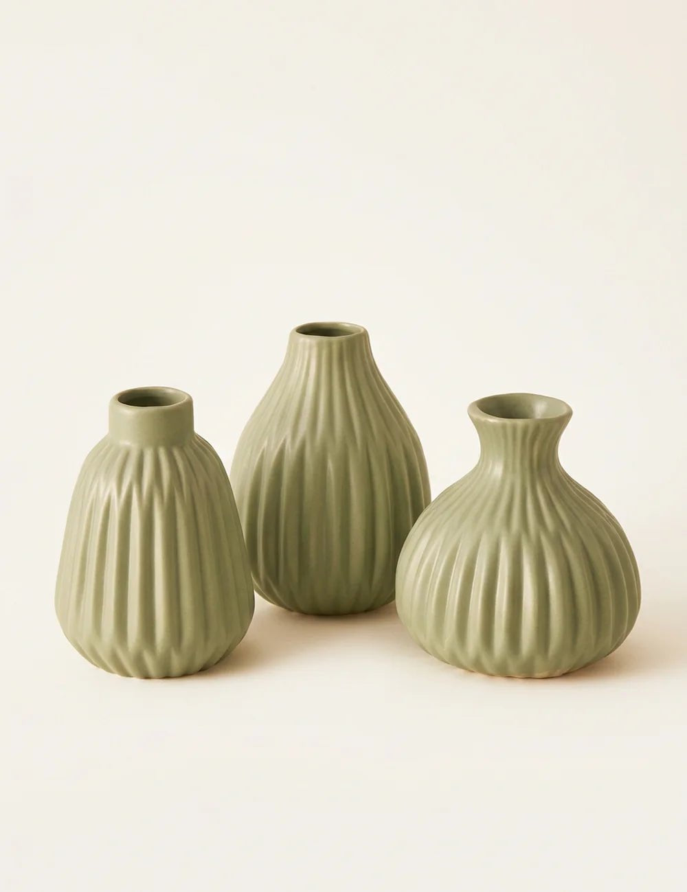 Vase Esko Hellgrün – Produktansicht frontal