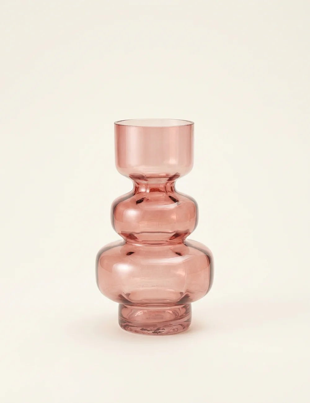 Vase Gianna Rosa – Produktansicht frontal