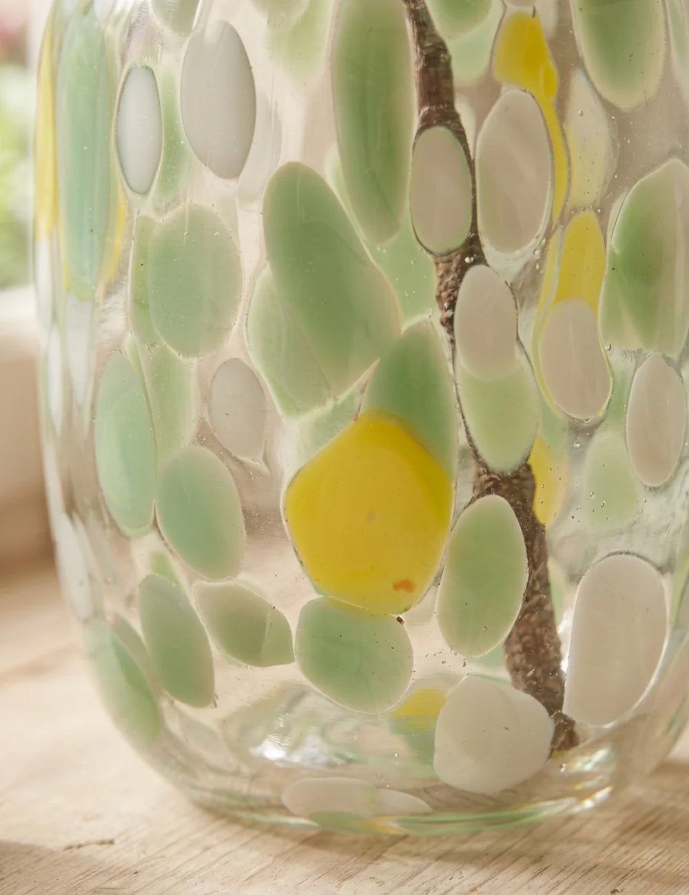 Vase Greena, 25 cm – Nahaufnahme Materialdetail